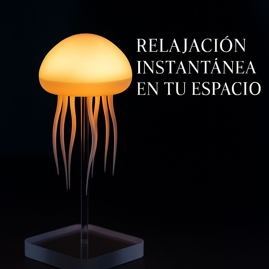 LAMPARA DE MEDUSA FLOTANTE