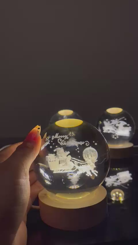 ESFERAS DE CRISTAL NAVIDEÑAS ✨🎄