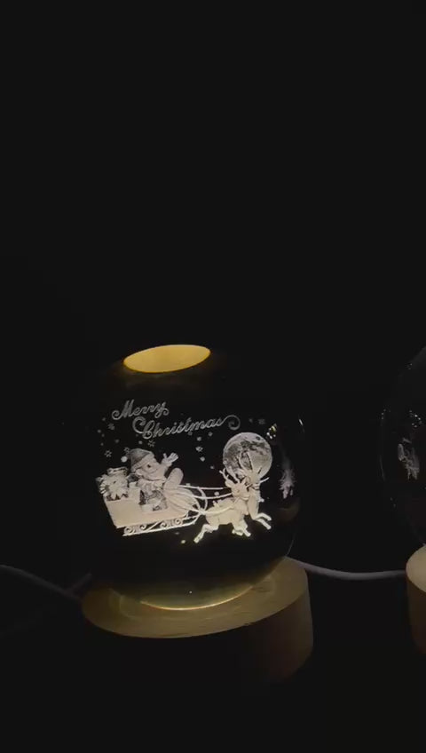 ESFERAS DE CRISTAL NAVIDEÑAS ✨🎄