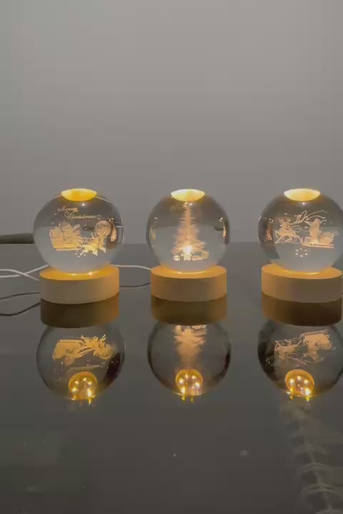 ESFERAS DE CRISTAL NAVIDEÑAS ✨🎄